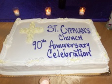 St. Cyprians 90th Anniversary Dinner